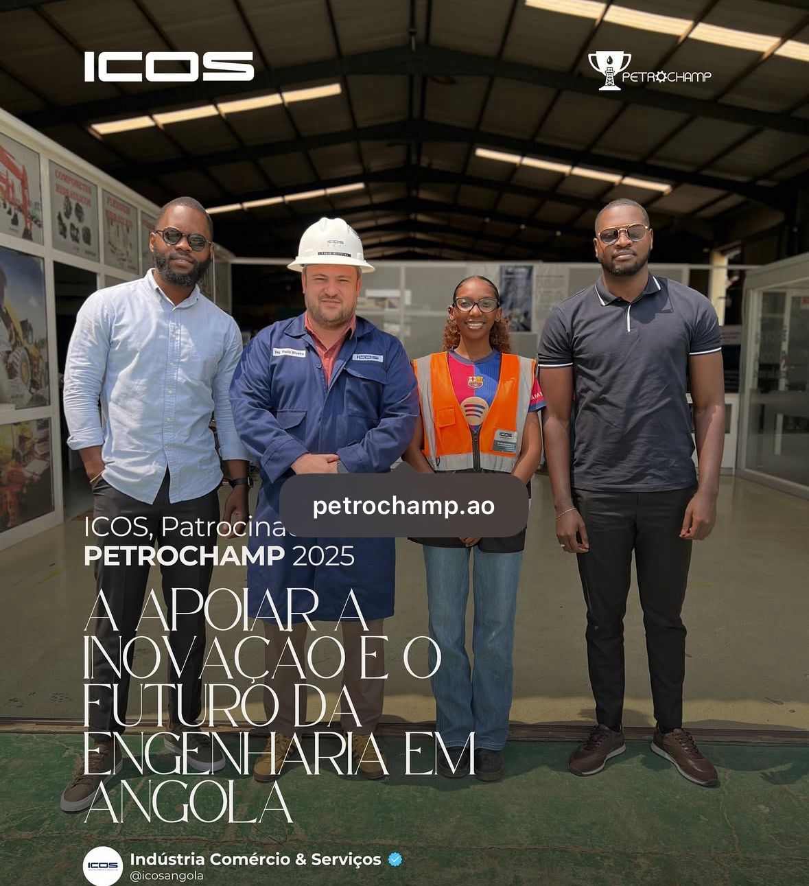 Imagem da notícia: ICOS ANGOLA TORNA-SE PATROCINADOR BRONZE DO PETROCHAMP 2025